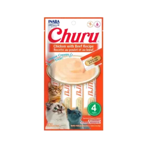 CHURU POLLO CON CARNE 4U 56G