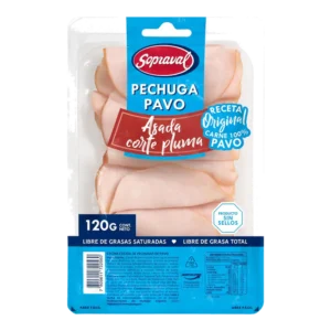 Sopraval Pechuga de Pavo Asada Corte Pluma 120 g