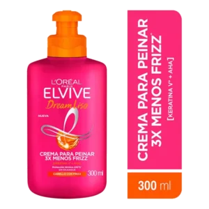CREMA DE PEINAR ELVIVE DREAM LISO KERATINA 300ML