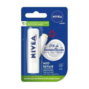 BALSAMO LABIAL NIVEA MED REPAIR FPS15
