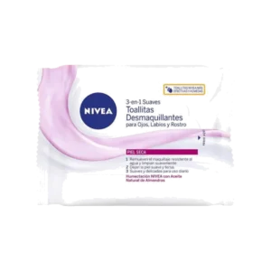 TOALLITAS DESMAQUILLANTES NIVEA 3 EN 1 SUAVE 25U