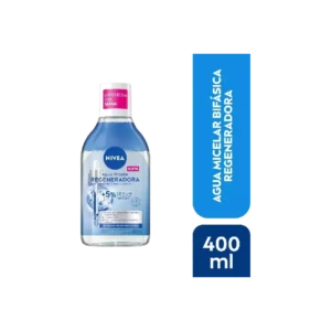 AGUA MICELAR BIFASICA NIVEA REGENERADORA 400ML
