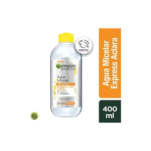 GARNIER AGUA MICELAR 400 EXPRESS ACLARA VIT C
