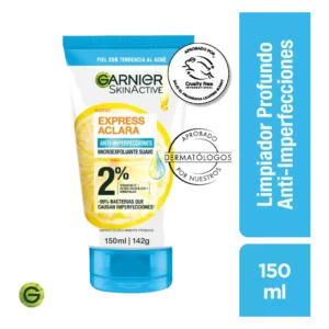 GARNIER LIMPIADOR ANTI IMPERFECCIONES 2% 150ML