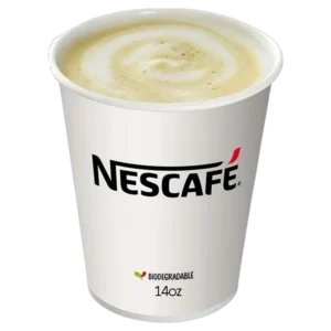 VASO CUBIERTO NESCAFE MEDIANO 14oz PAQUETE DE 25u