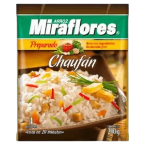 ARROZ PREPARADO MIRAFLORES CHAUFAN 210G