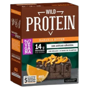 BARRA DE CEREAL PROTEIN WILD NARANJA VEGANA 14G 16U (PXDP)