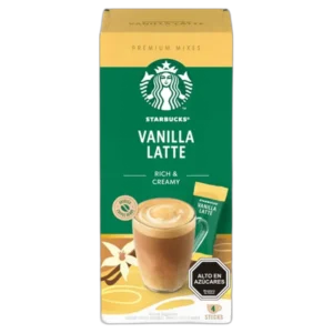 CAFE STARBUCKS VANILLA LATTE 21.5G 4 SOBRES (PXDP)