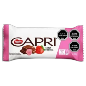 CHOCOLATE CAPRI FRUTILLA 90G