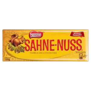 CHOCOLATE SAHNE-NUSS 160G