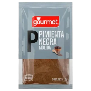 PIMIENTA NEGRA MOLIDA GOURMET 15G